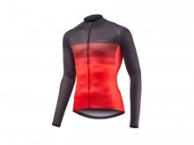 Giant Rival Long Sleeve Jersey Red/Black 2021