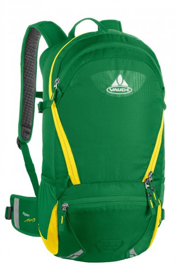 Vaude Hyper 14+3 green backpack
