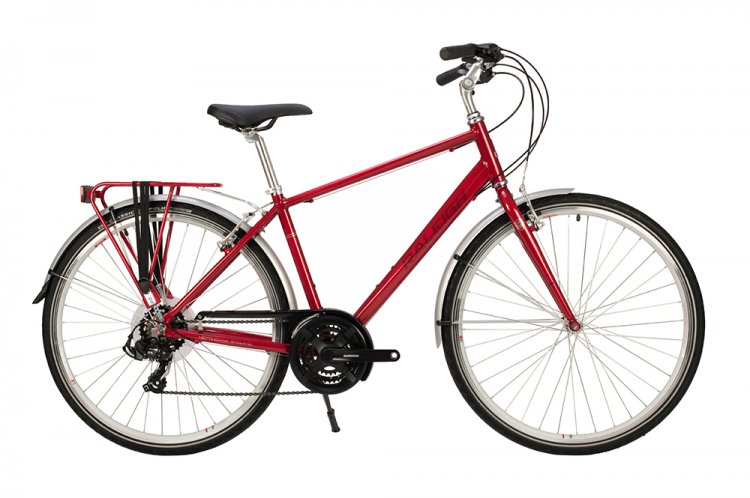 RALEIGH PIONEER TOUR CROSSBAR FRAME RED 2020