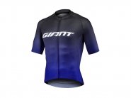 Giant Race Day Jersey Short Sleeve Blue/Black 2021