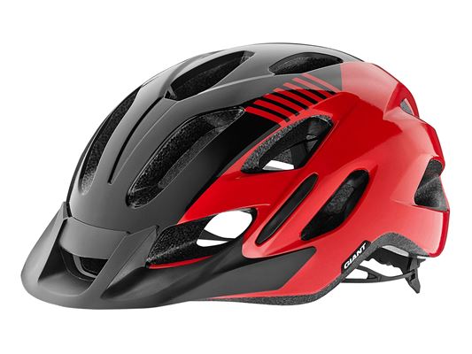 Giant Prompt Red Black Helmet 2018