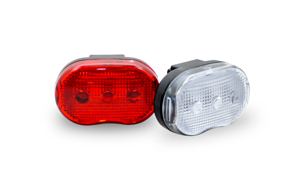 Raleigh RX3.0 light set - 3 LED front and rear light set
