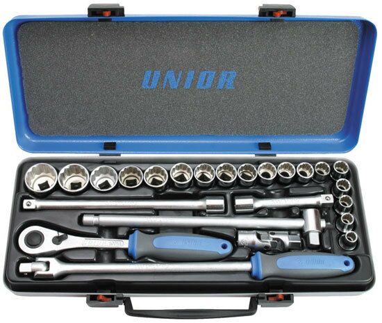 Unior Socket Set 1/2\" drive 10 - 32mm